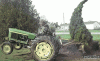 tractor jacking off tree.gif