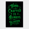 Hand Made - Cannabis - Posters and Art Prints _ TeePublic.png