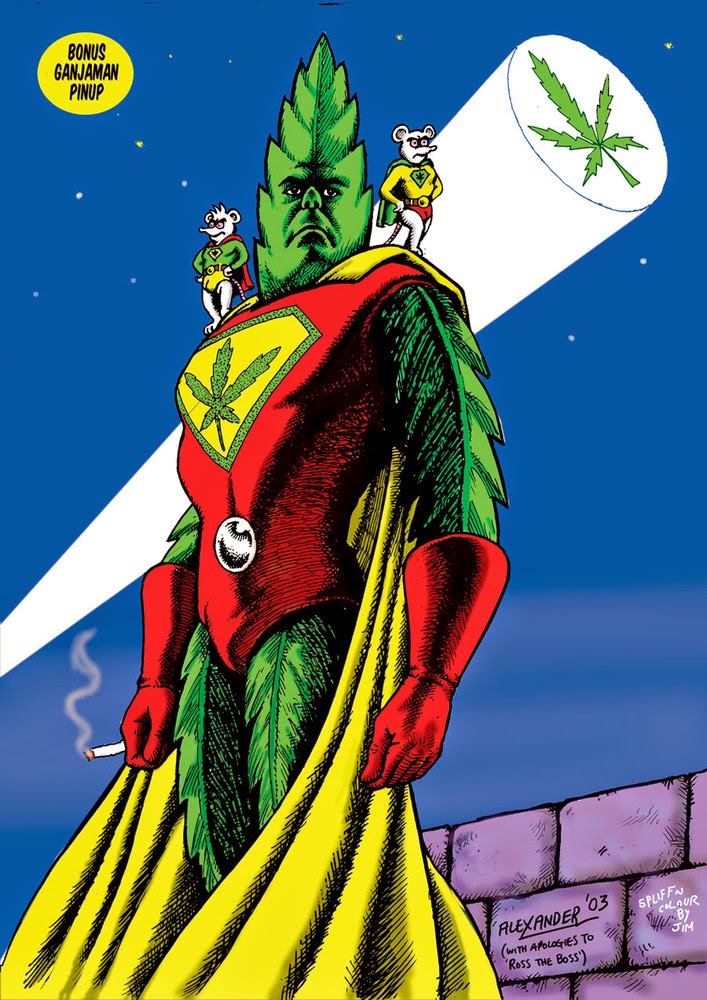 WEED BD: Superhero Cannabis Smoke