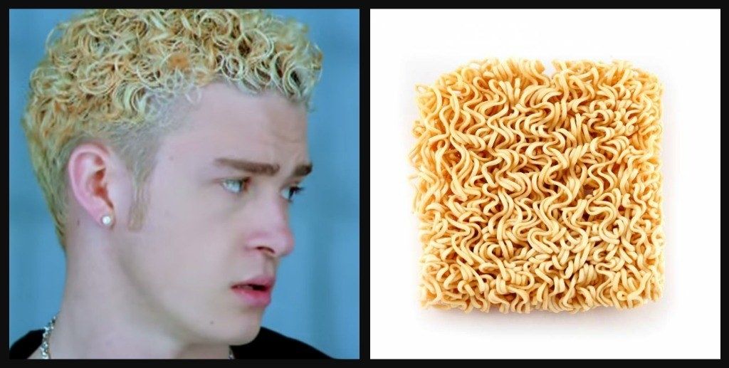 JT had something else on his mind entirely back in the '90s. | Justin  timberlake, Noodle hair, Barb stranger things