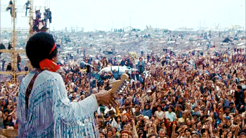 Dazed And Confused — Jimi Hendrix performing “The Star Spangled Banner...