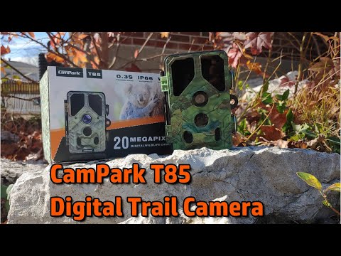 CamPark T85 Digital Trail Camera Review - YouTube