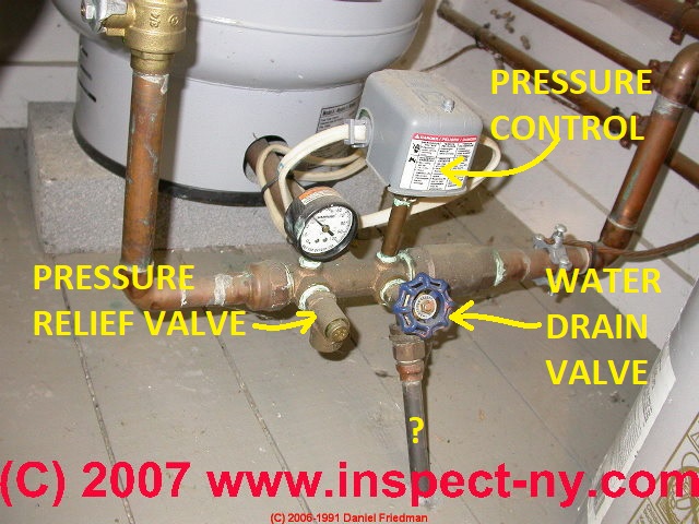 How to Drain a Water Tank; Water tank drain valve location & repair -  private pump and well system do-it-yourself repairs